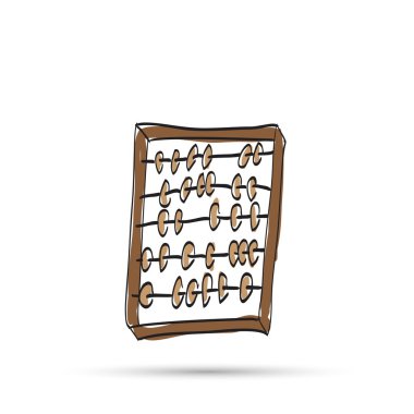 çizgi film ahşap eski abacus