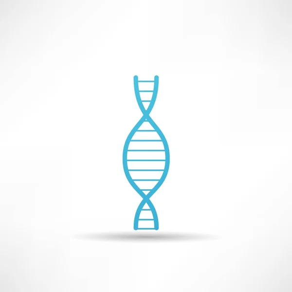 Šroubovice DNA, medicína ikonu. — Stockový vektor