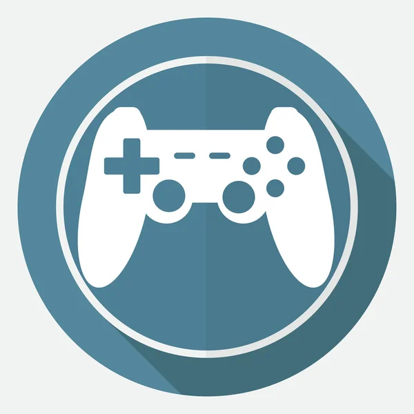 Juego joypad icono — Vector de stock