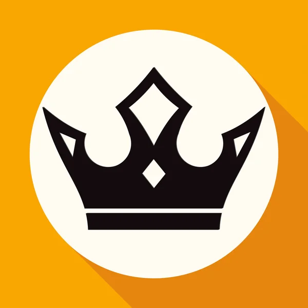 Icona della Corona, reale — Vettoriale Stock