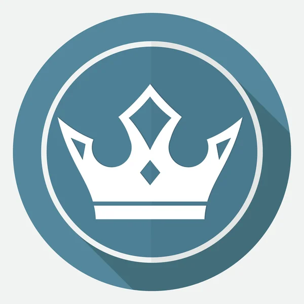 Ikone der Krone, königlich — Stockvektor