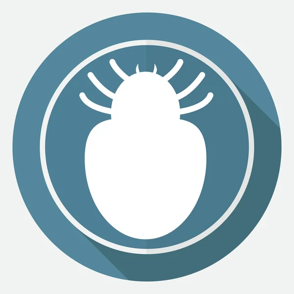 Icono de insecto, insecto — Vector de stock