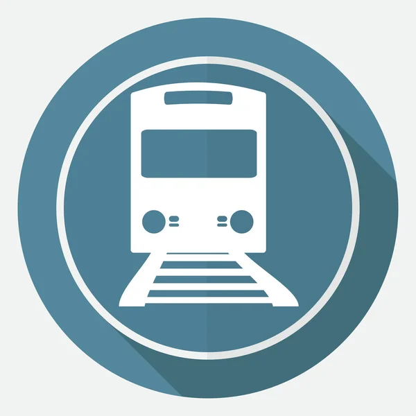 Icon of Train, transport — Stock Vector