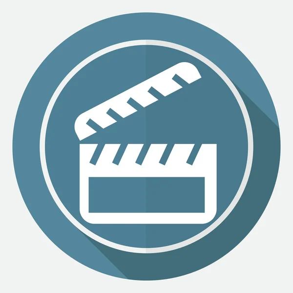 Pictogram van de film, film — Stockvector