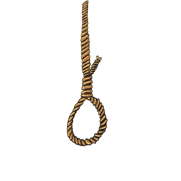 Nudo dela horca para que sirve Soga cuerda con nudo de ahorcado