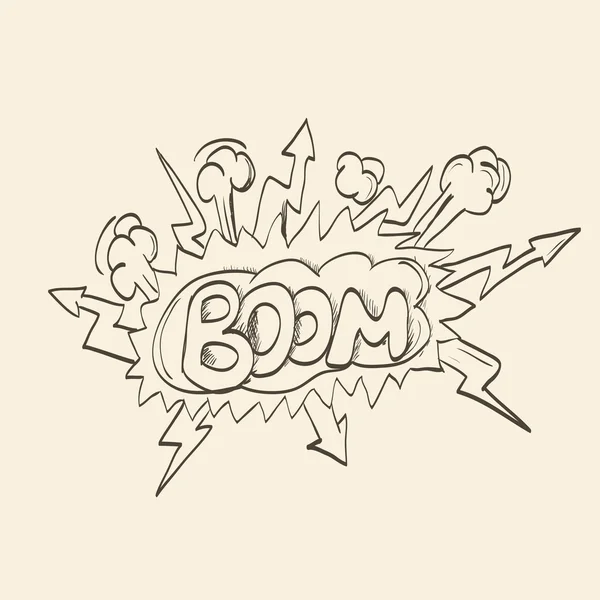 Wolken boom achtergronden — Stockvector