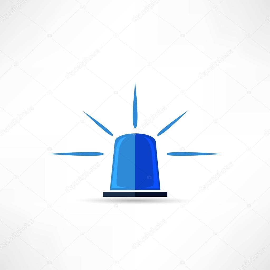 Light siren icon