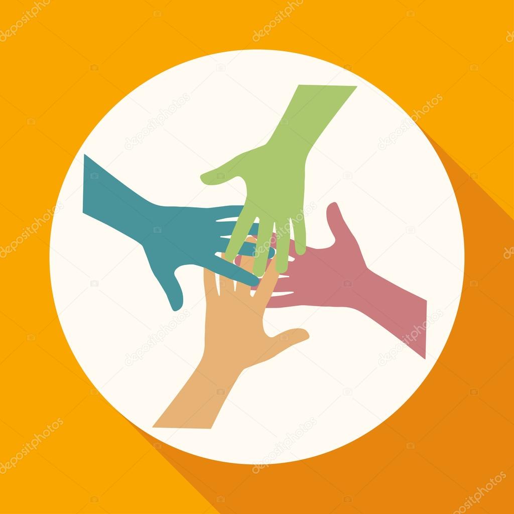 Icon of Hands, friendship