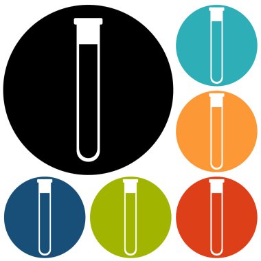 Vitro, tüp, tıp simgeleri