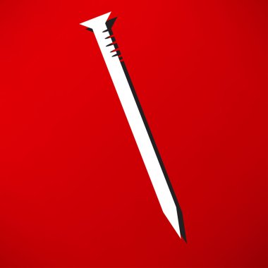 Metal çivi, aracı simgesini