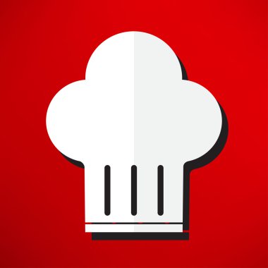 Simge chef şapka, yemek