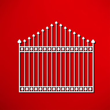 simge kapısı, çit