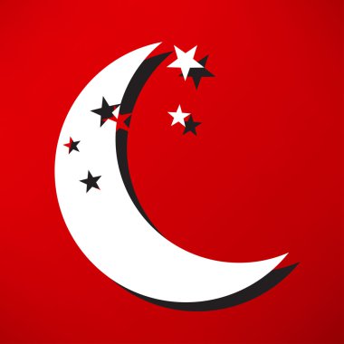 Ay, yıldız simgesi
