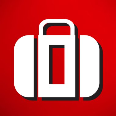 Valiz, seyahat çantası simgesini