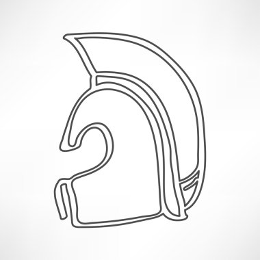 Yunan, antik kask simgesi