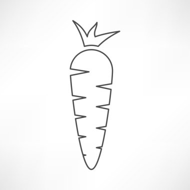 Havuç, sebze simgesi