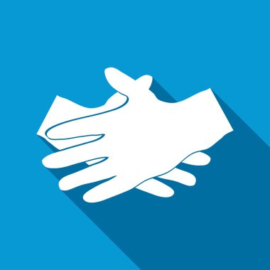 iş el sıkışma simgesi