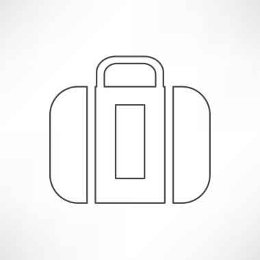 Valiz, seyahat çantası simgesini