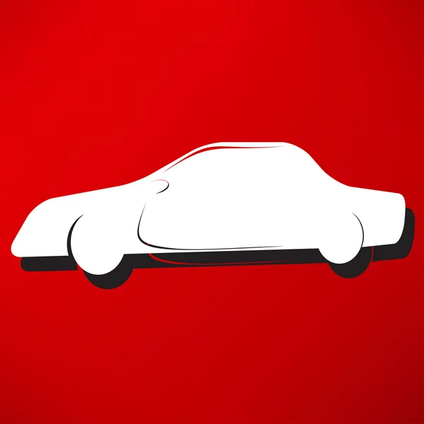 Icona di auto, trasporto — Vettoriale Stock