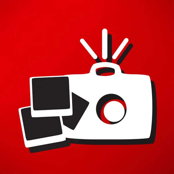 Icon of Camera, photography — Stock Vector