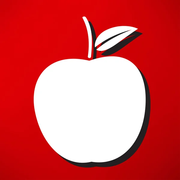 Apple, fruit, food Icon — Stock Vector