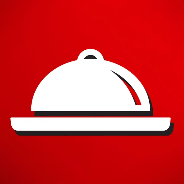 Voedsel, restaurant pictogram — Stockvector