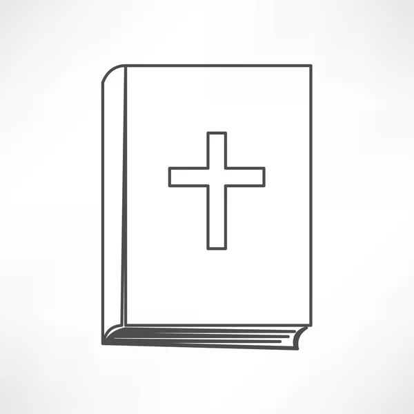 Bible, book icon — Stock Vector