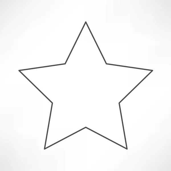 Communist, socialist star icon — Stock Vector