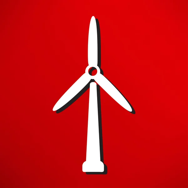 Icon of fan, propeller — Stock Vector