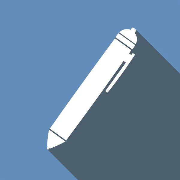 Перо, карандаш, иконка для редактирования — стоковый вектор