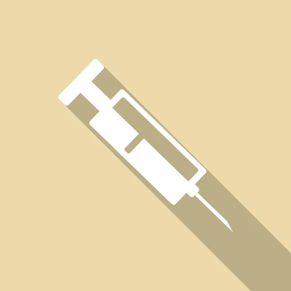 Medicine, syringe icon — Stock Vector