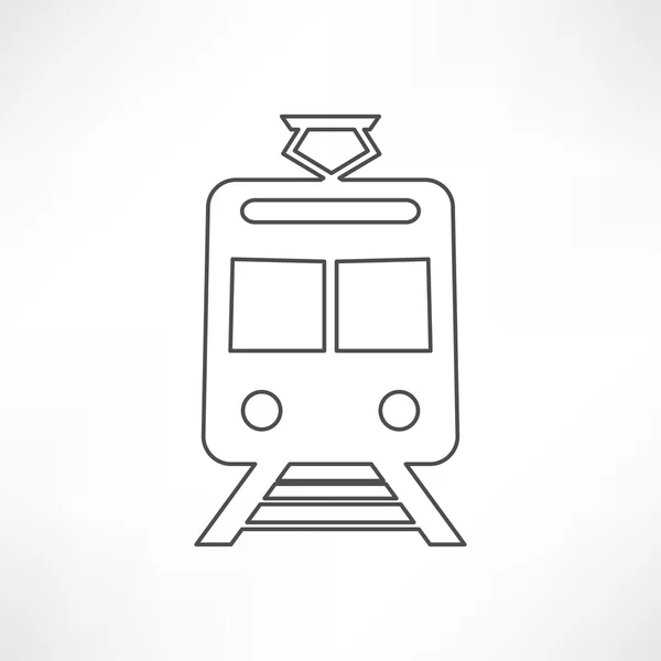 Icono de Tren, transporte — Vector de stock