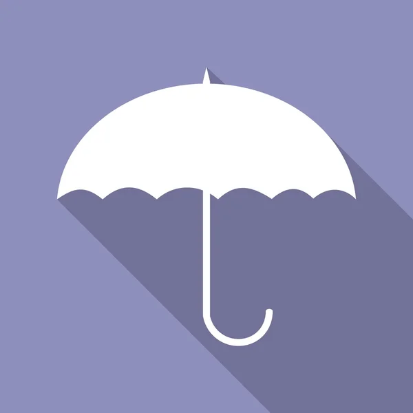 Ikona deštník, pláštěnka — Stockový vektor