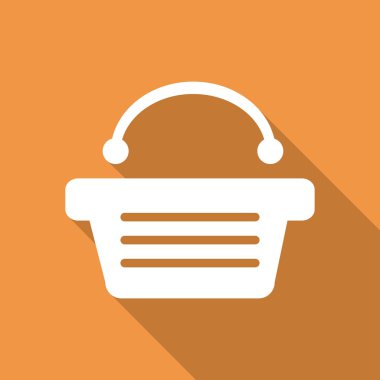 Çanta alışveriş, sepet simgesi ekleme