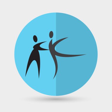 dans, dans çift simgesi