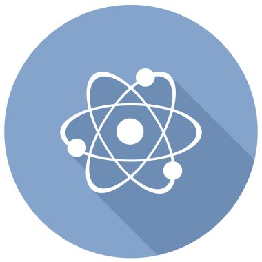 Molekülü, atom, bilim simgesi