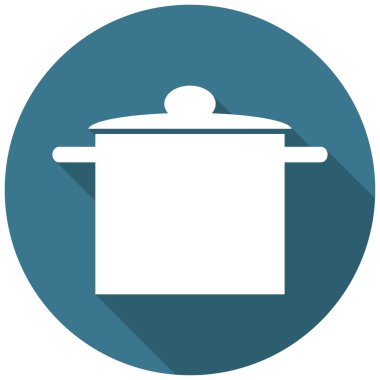 Pan, pot, mutfak, aşçı simgesi