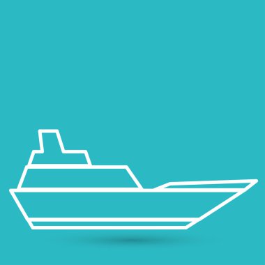 Gemi, cruise, simge seyahat
