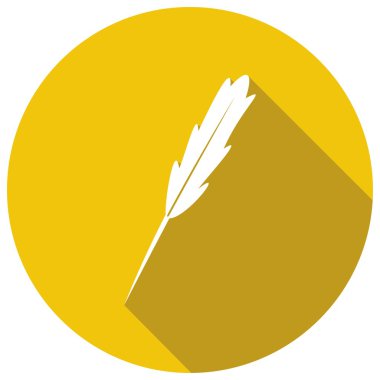 Vintage kalem simgesini yazma