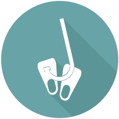 Palet, şnorkel, tatil simgesi