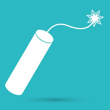 TNT, dinamit, bomba simgesi