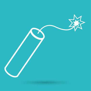 TNT, dinamit, bomba simgesi