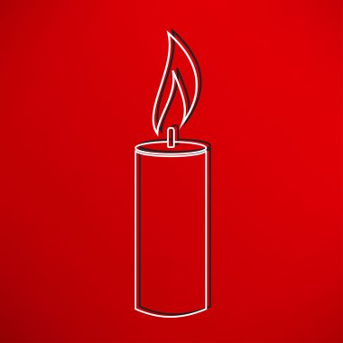 Mum yakmak, simge ateş