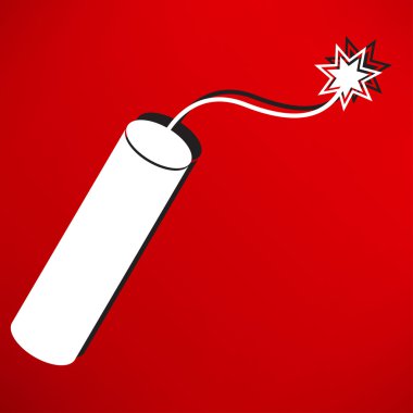 TNT, dinamit, bomba simgesi