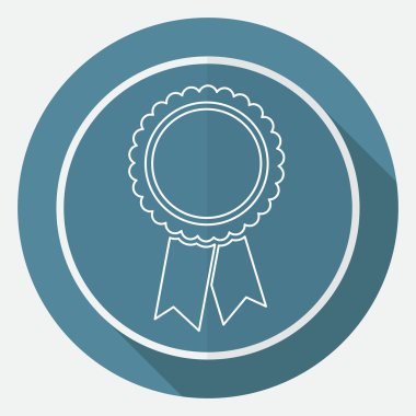 şeritler, rozet simge ile rozet