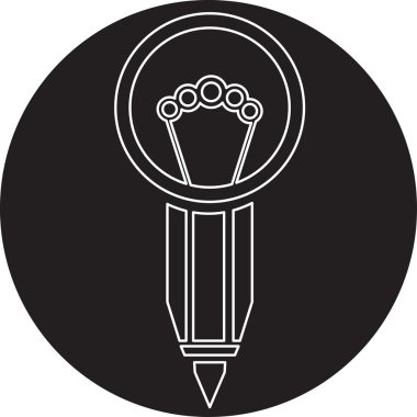 yaratıcı fikir simgesi