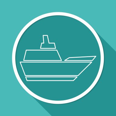 Gemi, cruise, simge seyahat