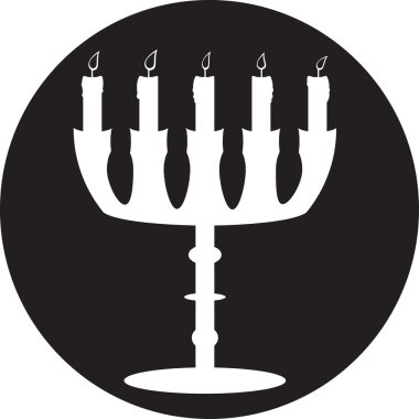 Şamdan, avize simgesi