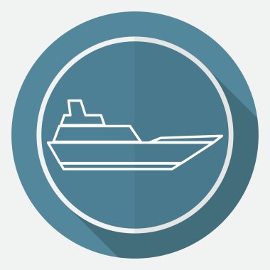 Gemi, cruise, simge seyahat