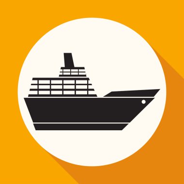 Gemi, cruise, simge seyahat